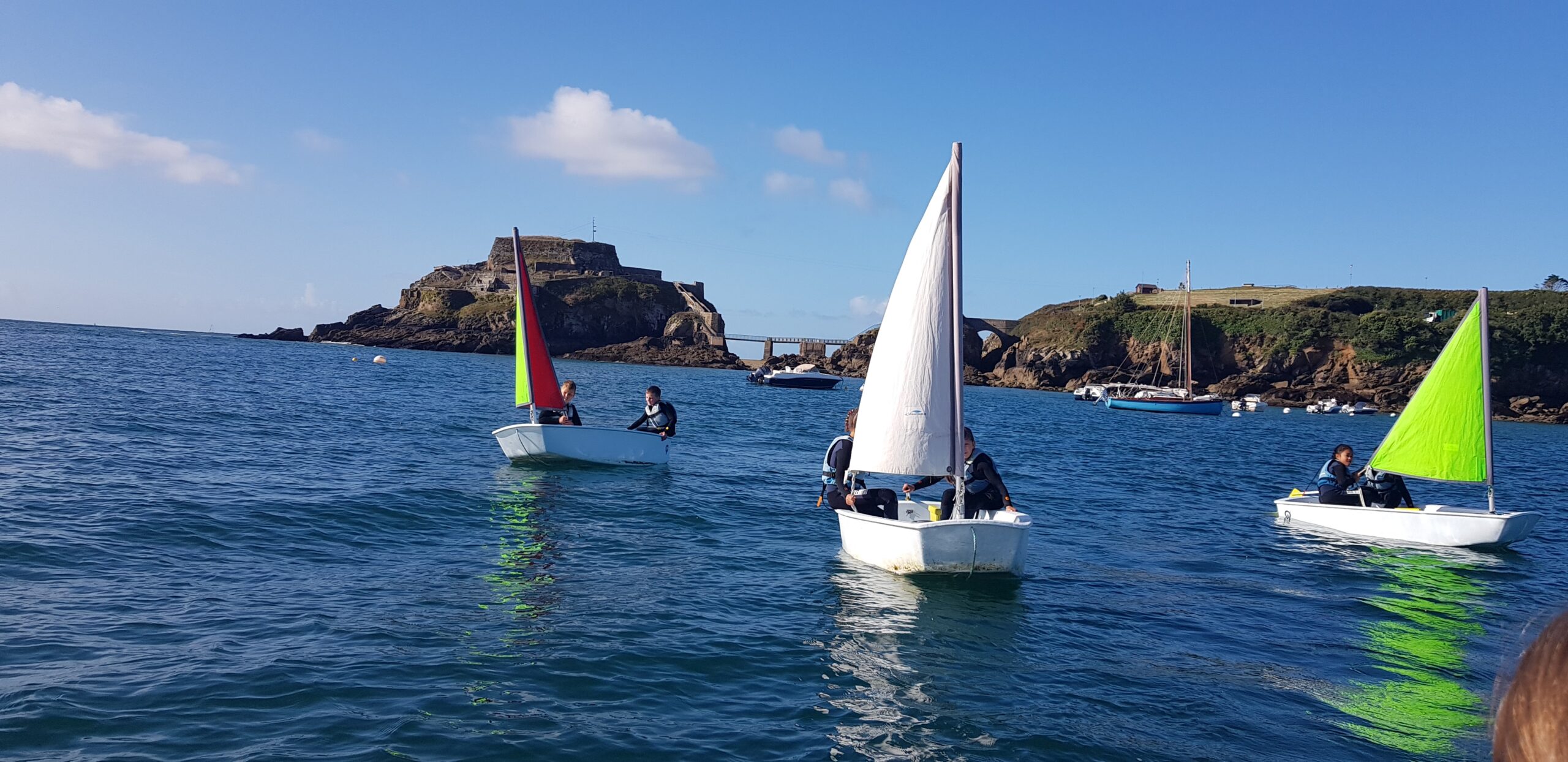 Reprise de la voile scolaire au centre nautique de Plougonvelin!