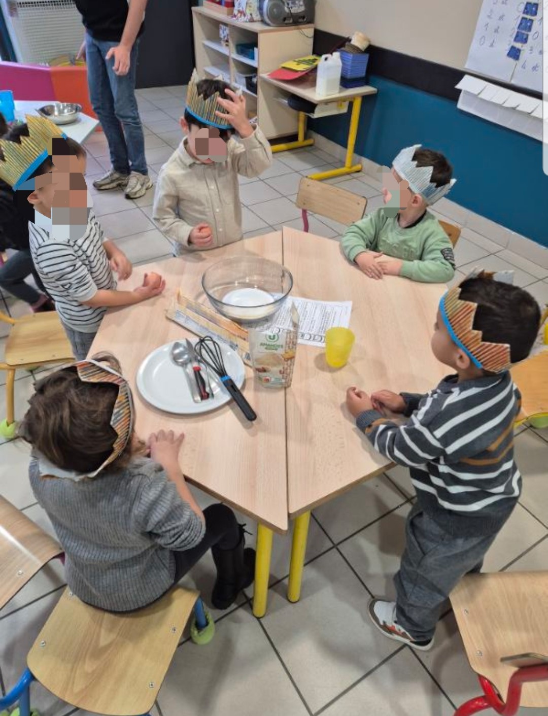 👑 Vive la galette chez les petits rois et reines !