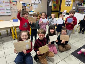 Réception des cartes de voeux!